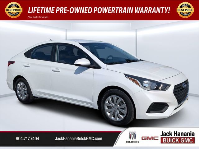 Frost White Pearl 2018 Hyundai Accent SE Sedan FWD Sedan Front-Wheel Drive 6-Speed Automatic