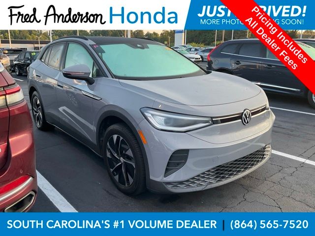 Moonstone Gray 2022 Volkswagen ID.4 SUV / Crossover Rear-Wheel Drive Automatic