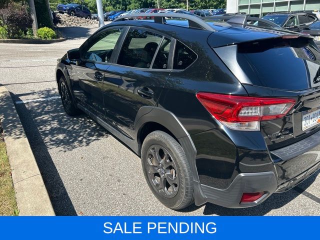 2022 Subaru Crosstrek Sport Black at Rafferty Subaru