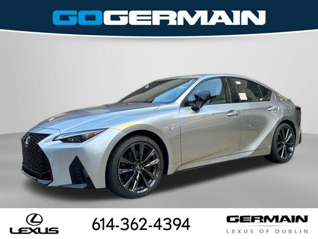 Silver 2025 Lexus IS 350 F Sport 2 AWD Sedan Automatic