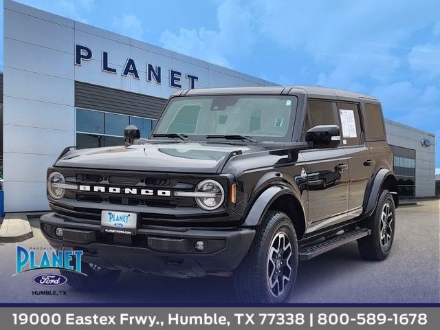 Shadow Black 2024 Ford Bronco SUV / Crossover Four-Wheel Drive Automatic