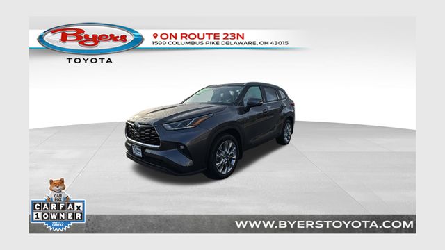 Magnetic Gray Metallic 2020 Toyota Highlander Limited AWD SUV / Crossover All-Wheel Drive 8-Speed Automatic