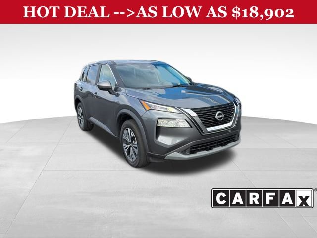 Gray (Gun Metallic) 2023 Nissan Rogue SV FWD SUV / Crossover Front-Wheel Drive Continuously Variable Transmission