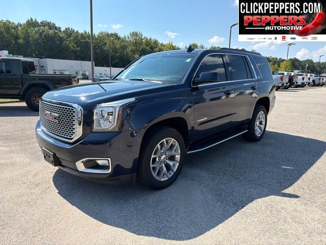 Dark Sapphire Blue Metallic 2017 GMC Yukon SUV / Crossover Four-Wheel Drive 6-Speed Automatic Overdrive