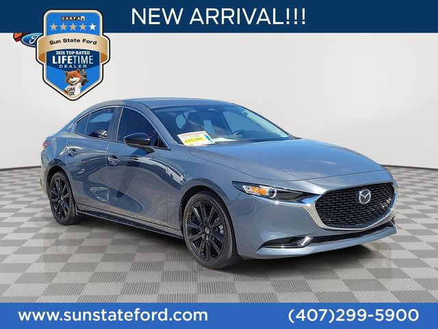 Gray Metallic 2025 Mazda MAZDA3 Sedan All-Wheel Drive 6-Speed Automatic