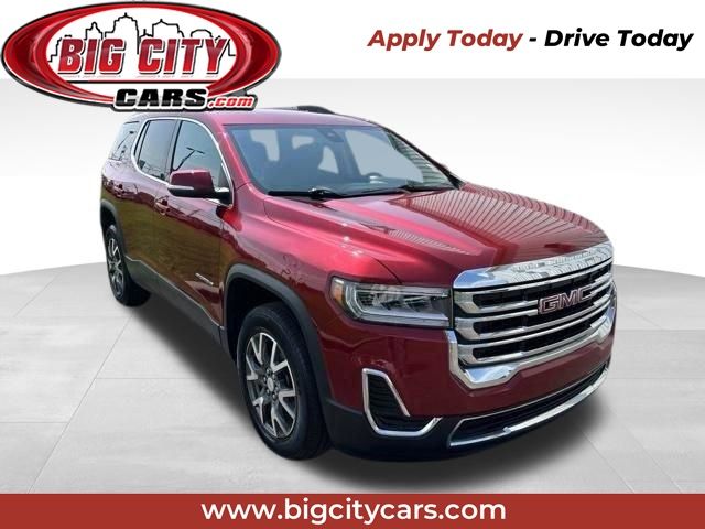Volcanic Red Tintcoat 2023 GMC Acadia SUV / Crossover Front-Wheel Drive 9-Speed Automatic