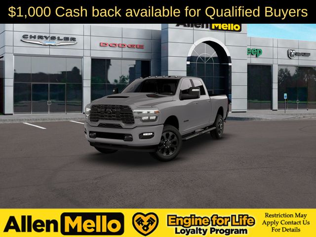 Ceramic Gray Clearcoat 2026 RAM 2500 Pickup Truck Four-Wheel Drive 8-Speed Automatic