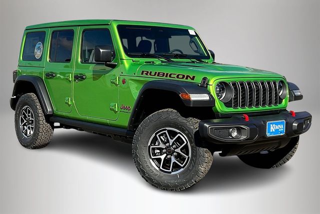 Mojito Clearcoat 2026 Jeep Wrangler Rubicon 4-Door 4WD SUV / Crossover Four-Wheel Drive 8-Speed Automatic