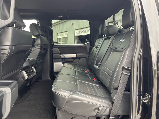 2025 Ford F-250SD Platinum - Agate Black Metallic exterior view 12
