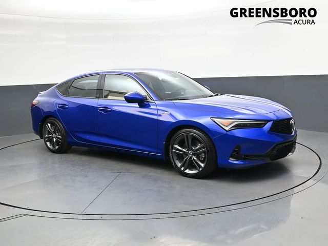 Apex Blue Pearl 2025 Acura Integra FWD with A-SPEC Package Sedan Front-Wheel Drive Continuously Variable Transmission