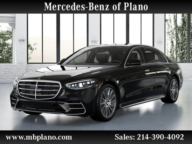 Black 2022 Mercedes-Benz S-Class Sedan All-Wheel Drive 9-Speed Automatic