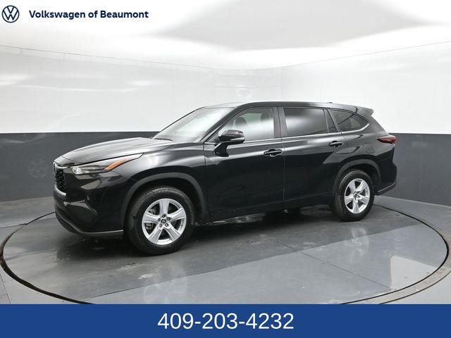 Midnight Black Metallic 2025 Toyota Highlander SUV / Crossover Front-Wheel Drive 8-Speed Automatic