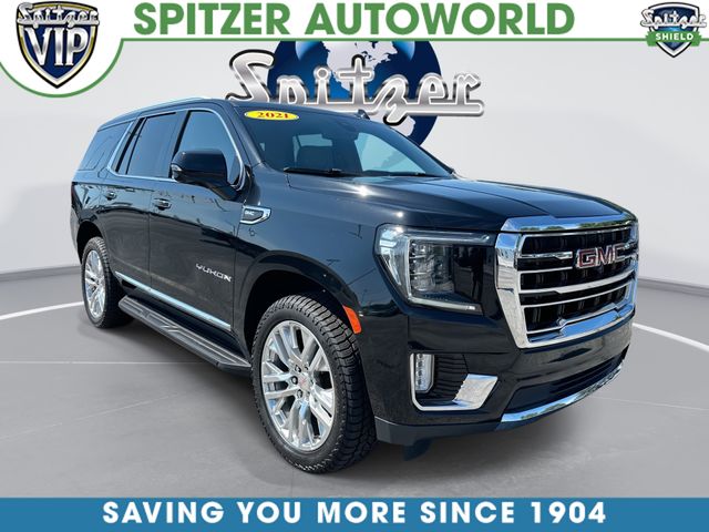 Onyx Black 2021 GMC Yukon SUV / Crossover Four-Wheel Drive