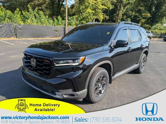Crystal Black Pearl 2025 Honda Pilot SUV / Crossover All-Wheel Drive Automatic