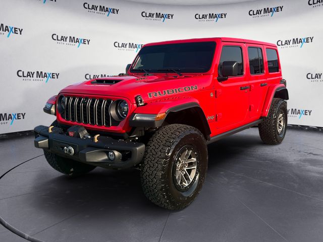 Firecracker Red Clearcoat 2024 Jeep Wrangler Rubicon 392 4-Door 4WD SUV / Crossover Four-Wheel Drive 8-Speed Automatic