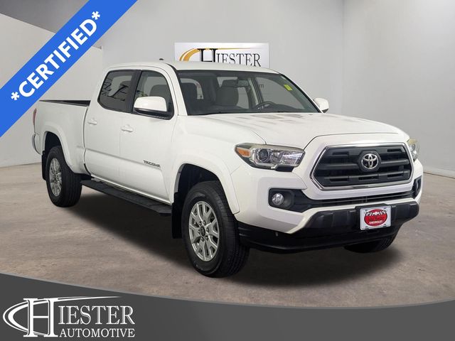 Super White 2017 Toyota Tacoma Pickup Truck Four-Wheel Drive 6-Speed Automatic