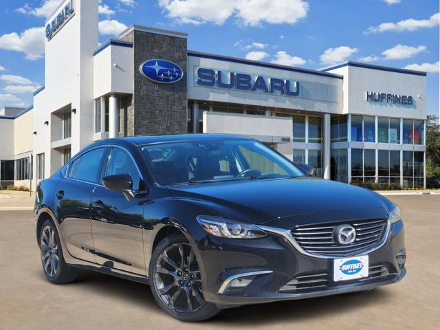 Jet Black Mica 2016 Mazda MAZDA6 Sedan Front-Wheel Drive 6-Speed Automatic