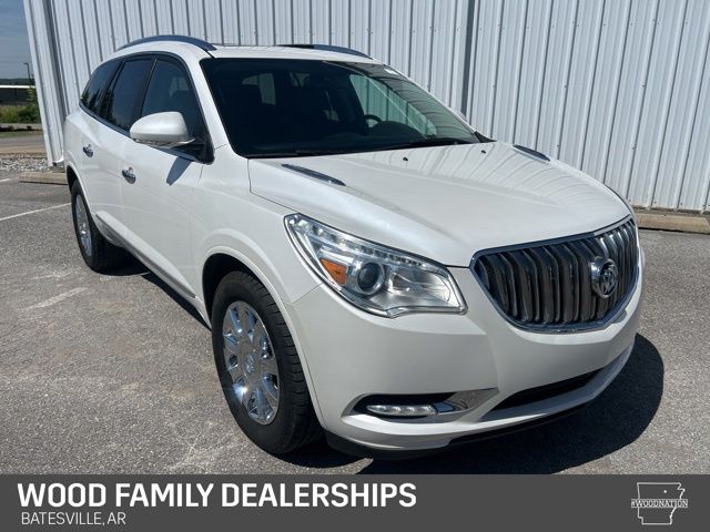 White Frost Tricoat 2017 Buick Enclave Premium FWD SUV / Crossover Front-Wheel Drive 6-Speed Automatic Overdrive