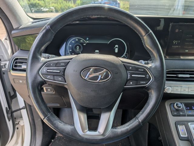 2021 Hyundai Palisade Limited White at Gullo Toyota
