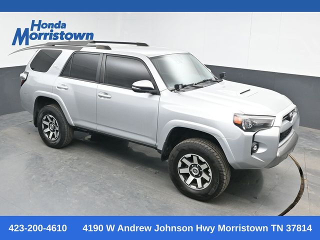 Classic Silver Metallic 2021 Toyota 4Runner TRD Off-Road Premium 4WD SUV / Crossover Four-Wheel Drive 5-Speed Automatic Overdrive