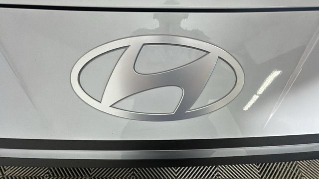 2025 Serenity White Hyundai Elantra Hybrid SEL Sport FWD Sedan