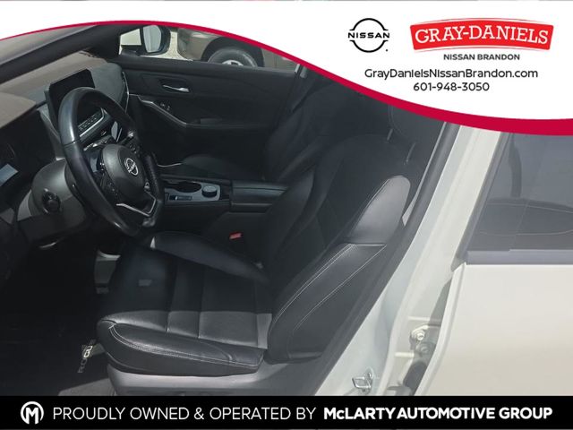 Pearl White Tricoat 2023 Nissan Rogue SUV / Crossover All-Wheel Drive Continuously Variable Transmission