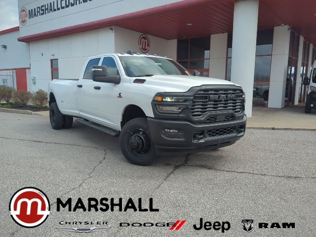 Bright White Clearcoat 2026 RAM 3500 Tradesman Crew Cab LB DRW 4WD Pickup Truck Four-Wheel Drive 8-Speed Automatic