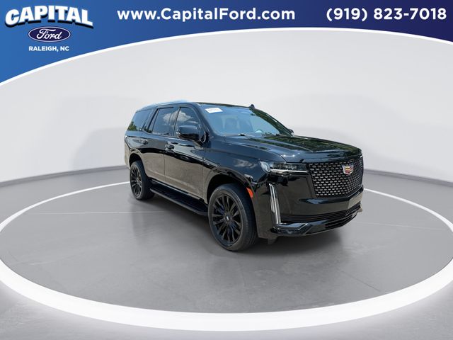 Used 2023 Black Cadillac Premium Luxury image 2