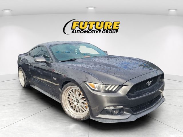 Gray (Magnetic) 2017 Ford Mustang GT Coupe RWD Coupe Rear-Wheel Drive 6-Speed Manual