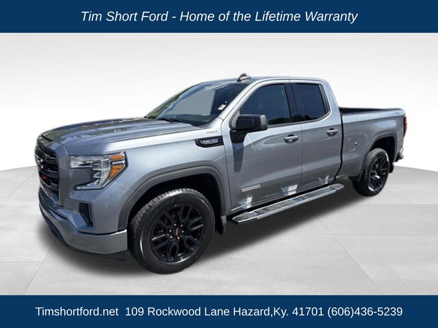Silver 2019 GMC Sierra 1500 Pickup Truck Four-Wheel Drive 8-Speed Automatic