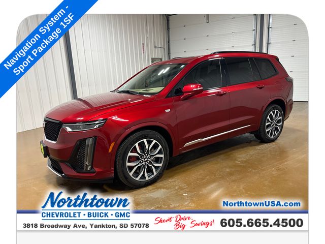 Radiant Red Tintcoat 2024 Cadillac XT6 Sport AWD SUV / Crossover Four-Wheel Drive 9-Speed Automatic