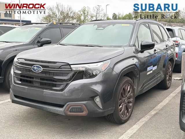 Gray Metallic 2026 Subaru Forester Sport Crossover AWD SUV / Crossover All-Wheel Drive Continuously Variable Transmission