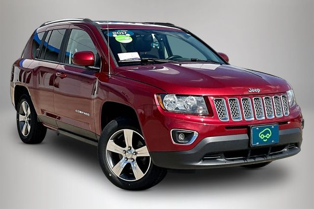 Deep Cherry Red Crystal Pearlcoat 2017 Jeep Compass High Altitude 4WD SUV / Crossover Four-Wheel Drive 6-Speed Automatic