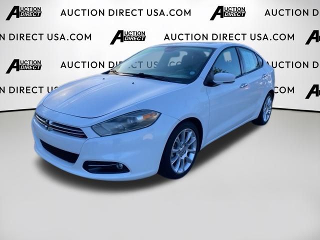 Bright White Clearcoat 2014 Dodge Dart Limited FWD Sedan Front-Wheel Drive 6-Speed Automatic