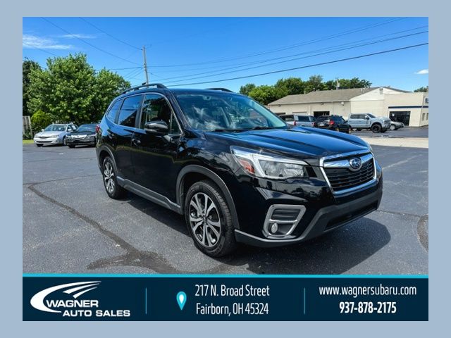 Crystal Black Silica 2021 Subaru Forester SUV / Crossover All-Wheel Drive Continuously Variable Transmission