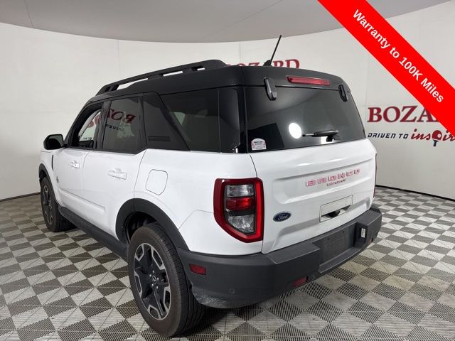 2023 Oxford White Ford Bronco Sport Outer Banks 4X4 SUV