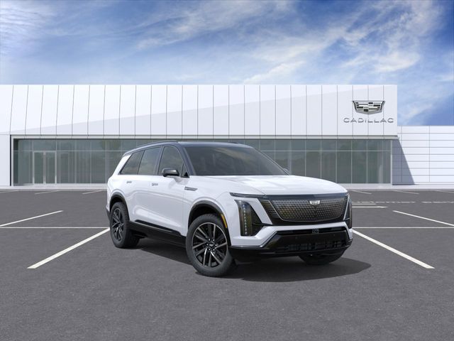 Vibrant White Tricoat 2026 Cadillac VISTIQ Sport AWD SUV / Crossover All-Wheel Drive 1-Speed Automatic