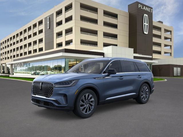 Blue Metallic 2026 Lincoln Aviator Premiere RWD SUV / Crossover Rear-Wheel Drive Automatic