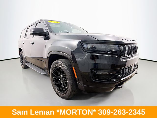 Diamond Black Crystal Pearlcoat 2024 Jeep Wagoneer SUV / Crossover Four-Wheel Drive 8-Speed Automatic
