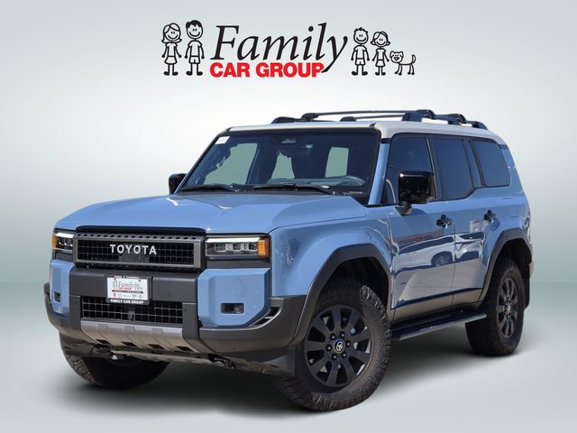 Heritage Blue/Gray Scape Roof 2026 Toyota Land Cruiser SUV / Crossover Four-Wheel Drive 8-Speed Automatic
