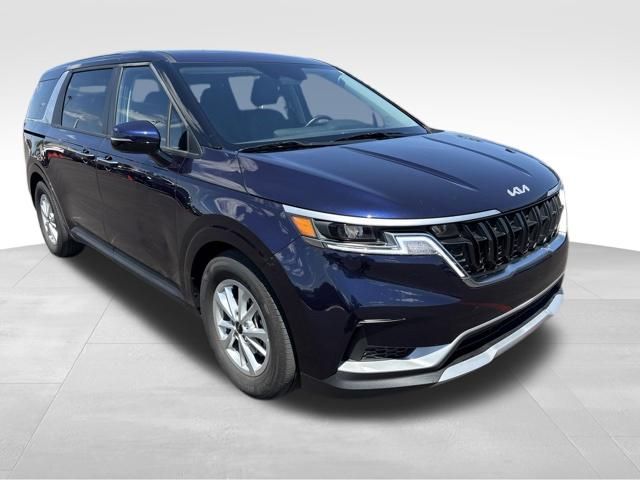 Deep Chroma Blue 2024 Kia Carnival Minivan Front-Wheel Drive 8-Speed Automatic