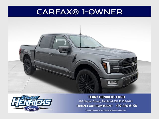 Carbonized Gray Metallic 2025 Ford F-150 Pickup Truck Four-Wheel Drive Automatic