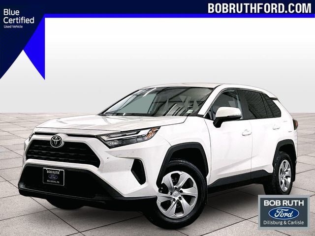 2025 Toyota RAV4 LE White at Spitzer Acura