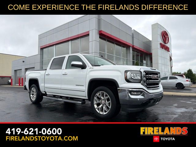 Summit White 2017 GMC Sierra 1500 Pickup Truck Four-Wheel Drive 6-Speed Automatic Overdrive