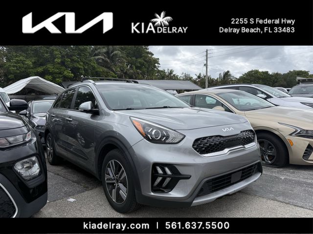 Steel Gray 2022 Kia Niro Hybrid Plug-In EX Premium FWD SUV / Crossover Front-Wheel Drive 6-Speed Dual Clutch