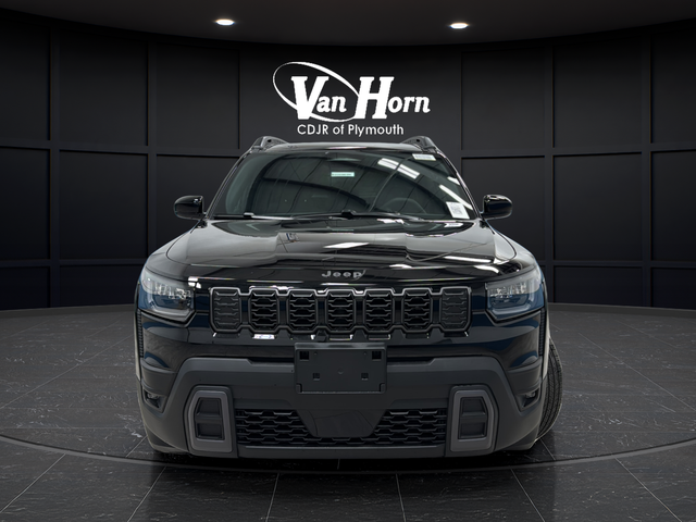 New 2026 Diamond Black Crystal Pearlcoat Jeep Laredo image 2