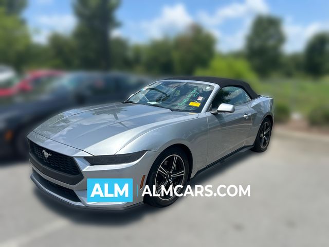 Silver Metallic 2025 Ford Mustang Convertible Rear-Wheel Drive Automatic