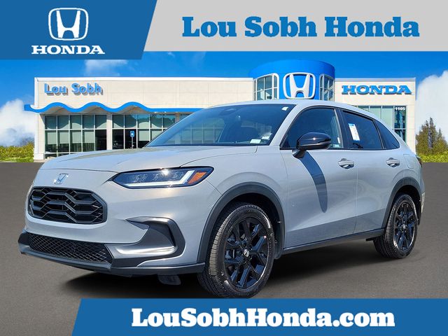 Urban Gray Pearl 2024 Honda HR-V Sport FWD SUV / Crossover Front-Wheel Drive Continuously Variable Transmission