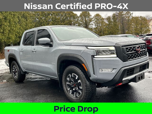 Boulder Gray Pearl 2023 Nissan Frontier Pickup Truck Four-Wheel Drive 9-Speed Automatic