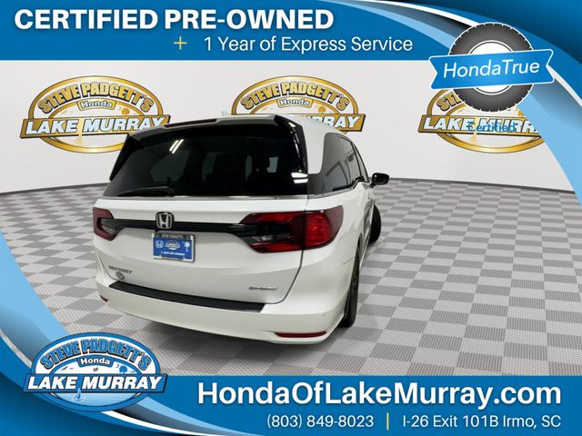 Platinum White Pearl 2024 Honda Odyssey Minivan Front-Wheel Drive Automatic